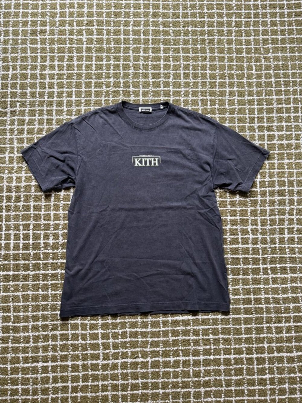Kith x Star Wars Box Logo Tee Washed Black Men's M